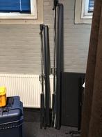 Projectie scherm, Ophalen, Gebruikt, Zwart, 150 tot 200 cm