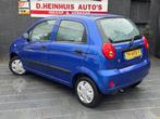 Chevrolet Matiz 0.8 Spirit *AIRCO*APK NIEUW*ZEER NETTE AUTO, Auto's, Voorwielaandrijving, Stof, Gebruikt, Zwart