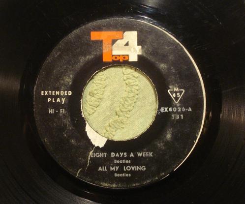 The Beatles 7" Vinyl EP: ‘Eight days a week’ (Iran), Cd's en Dvd's, Vinyl Singles, EP, Pop, 7 inch, Ophalen of Verzenden