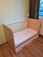 Design bamboe bed van 0 tot 4 jaar compleet, Kinderen en Baby's, Kinderkamer | Bedden, Ophalen, Gebruikt, 70 tot 85 cm, 140 tot 160 cm