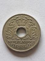 5 cent wilhelmina nederlands indie 1921, Postzegels en Munten, Munten | Nederland, Koningin Wilhelmina, Ophalen of Verzenden