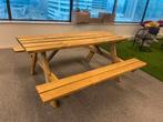 Picknicktafel / picknickbank / picknickset 180x160xH78, 5 st, Verzenden, Gebruikt, Rechthoekig, Hout