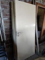 2 x opdekdeur 83.5 x 201.5, Ophalen, Gebruikt, 80 tot 100 cm, Binnendeur