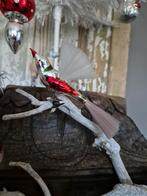 Antieke kerst vogel met vleugels, Ophalen of Verzenden