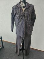 Studio anneloes prachtige travelstof setje broek met blouse, Maat 38/40 (M), Studio Anneloes, Bruin, Ophalen of Verzenden