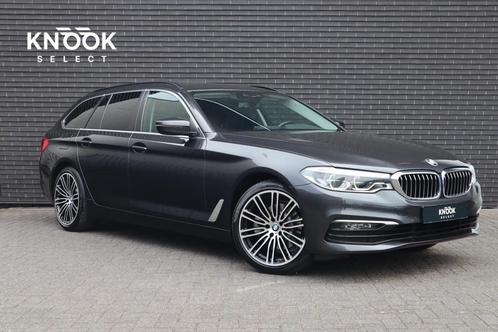 BMW 5-serie Touring 520i High Executive | Comfortleder + Mem, Auto's, BMW, Bedrijf, Te koop, 5-Serie, ABS, Achteruitrijcamera