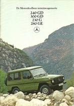 Mercedes G-klasse 1981 folder, Ophalen of Verzenden, Zo goed als nieuw, Mercedes