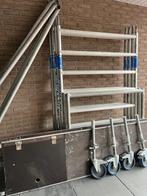 Rolsteiger ASC Werkhoogte 6.20 en 250 cm lang, Doe-het-zelf en Verbouw, Steigers, Ophalen, Zo goed als nieuw, Rolsteiger of Kamersteiger