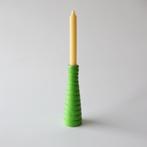 Houten kandelaar groen Deens design, Overige materialen, Ophalen of Verzenden, Zo goed als nieuw, Groen