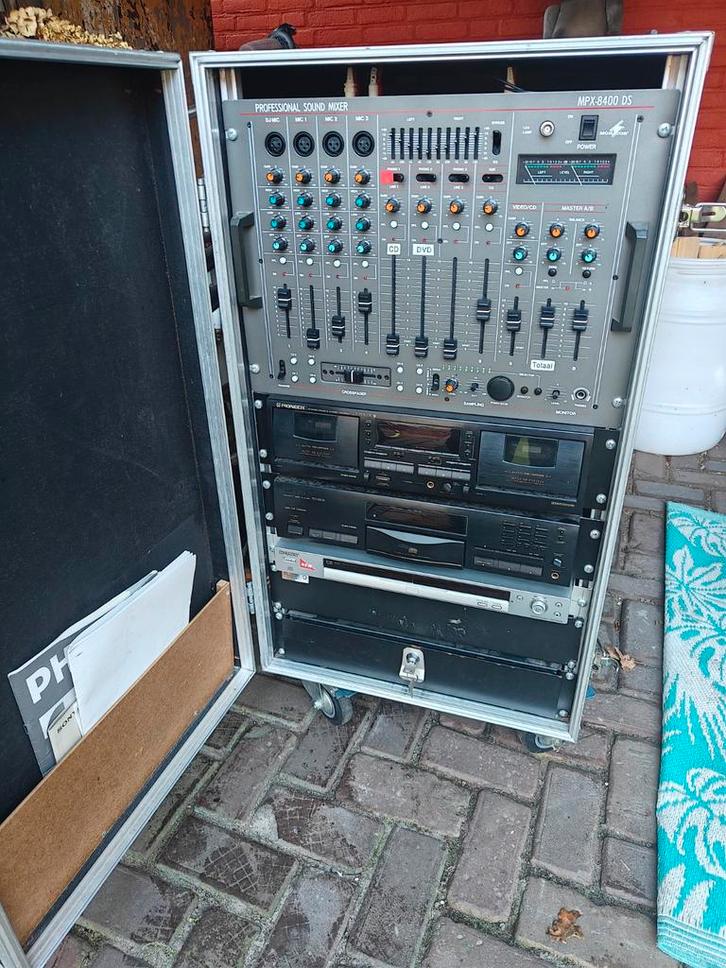 Mixer Set - Professionele Audio Apparatuur, Audio, Tv en Foto, Professionele Audio-, Tv- en Video-apparatuur, Gebruikt, Audio