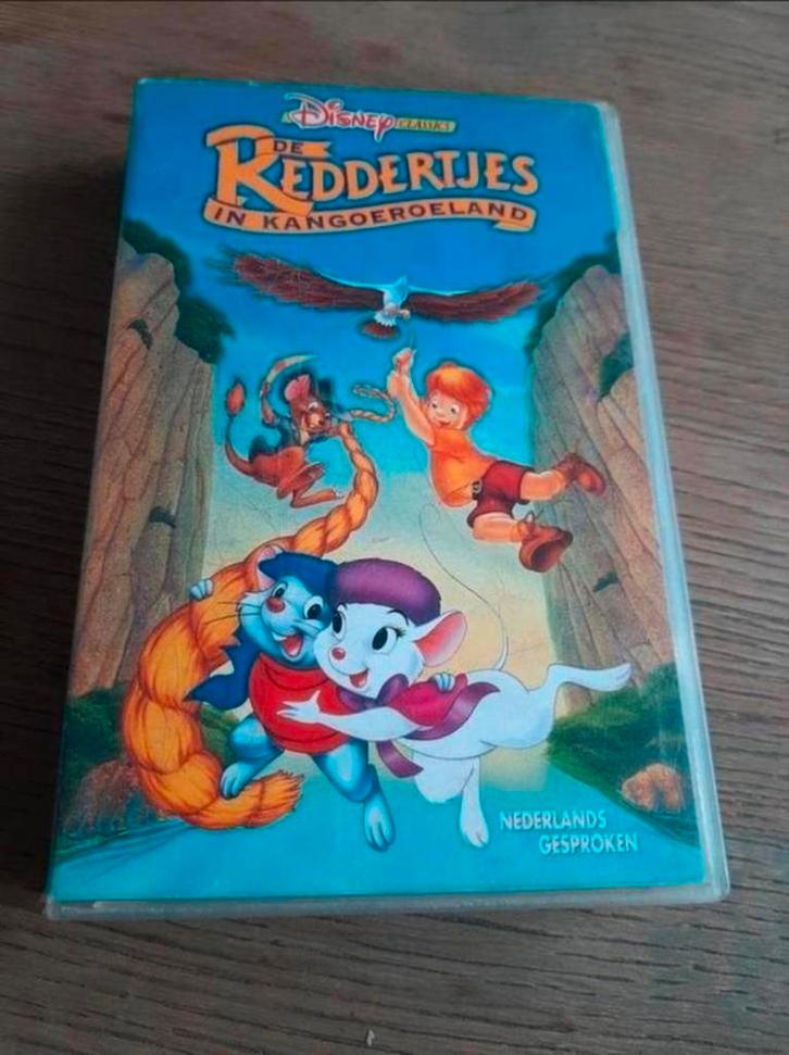 Disney Classic De Reddertjes in Kangeroeland videoband, Cd's en Dvd's, VHS | Kinderen en Jeugd, Gebruikt, Tekenfilms en Animatie