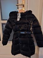 Prachtige zwarte gewatteerde jas voor meisje - Maat 116, Ophalen of Verzenden