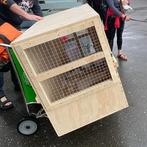 120x85x65cm honden transport vliegtuig bench cargo IATA, Ophalen of Verzenden, Zo goed als nieuw