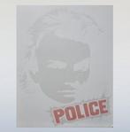 Sting The Police strijkembleem 1980s ongebruikt, Verzamelen, Muziek, Artiesten en Beroemdheden, Nieuw, Ophalen of Verzenden, Kleding