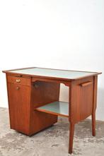 Div tafel bureau vintage salontafel side table eettafel, Gebruikt, 150 tot 200 cm, Teakhout, Rechthoekig