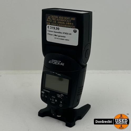 Canon Speedlite 470EX-AI Flitser | Met garantie, Audio, Tv en Foto, Fotografie | Flitsers, Zo goed als nieuw, Canon, Ophalen of Verzenden