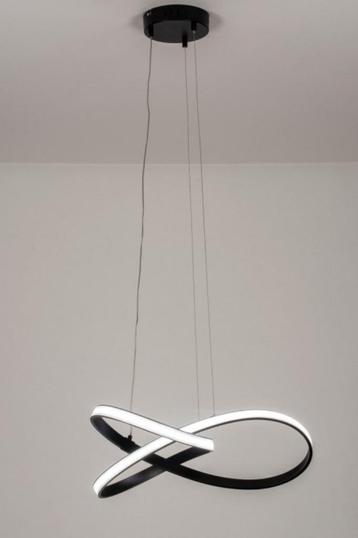 led 3 x dimbaar hanglamp 60cm zwart wit eettafel tafel lamp beschikbaar voor biedingen