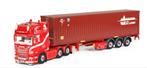 Tekno Scania R Weeda The Don NIEUWSTAAT, Hobby en Vrije tijd, Modelauto's | 1:50, Ophalen of Verzenden, Zo goed als nieuw, Bus of Vrachtwagen