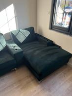 Bioscoop bank, drankhouder, loungebank, Huis en Inrichting, Banken | Bankstellen, Ophalen, Hoekbank, 300 cm of meer, Zo goed als nieuw