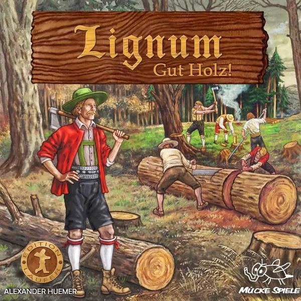 Lignum Bordspel - Engels, Hobby en Vrije tijd, Gezelschapsspellen | Bordspellen, Zo goed als nieuw, Een of twee spelers, Drie of vier spelers