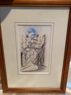 Boog van Balbi Rovinj - Gesigneerde pentekening Tutek '94, Ophalen of Verzenden