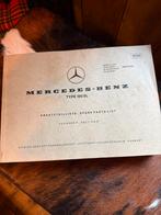 Tk originele onderdelen lijst Mercedes 190 sl, Ophalen of Verzenden