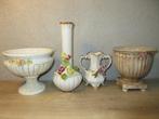 Brocante bloempotten met bloemen Bassano Vaga, Gebruikt, Rond, Binnen, Ophalen of Verzenden