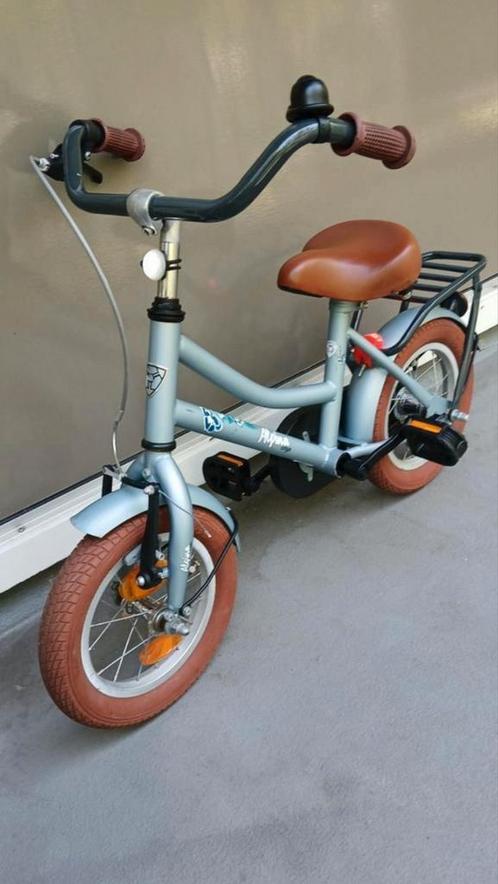 Kinderfiets Alpina Cargo Misty Blue 12 inch Zo Goed AlsNieuw, Fietsen en Brommers, Fietsen | Kinderfietsjes, Zo goed als nieuw
