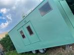 Leuke pipowagen / tinyhouse / schaftkeet te koop, Ophalen of Verzenden, Gebruikt, Eenpersoons, Hout