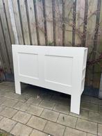 Hoofdeinde brimnes bed 140 cm, Ophalen, Wit, Tweepersoons, 140 cm
