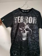 Terror shirt met skull & snake. maat M, Kleding | Heren, Verzenden, Zo goed als nieuw, Maat 48/50 (M)