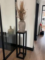 Zwarte Metalen Zuil / pilaar - Zo Goed Als Nieuw, Huis en Inrichting, Woonaccessoires | Zuilen en Pilaren, Ophalen, Zo goed als nieuw