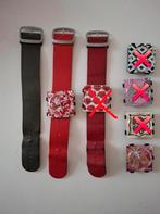 STAMPS horloge's klokje p.s. 8,- bandje p.s. 6,- setje 12,-, Overige merken, Kunststof, Polshorloge, Ophalen of Verzenden