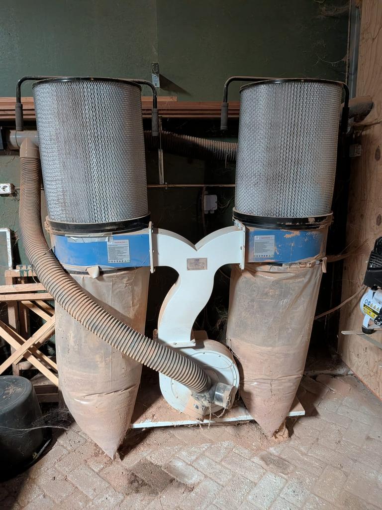 HBM 300 Profi Stofafzuiginstallatie, Ophalen, Afzuiger