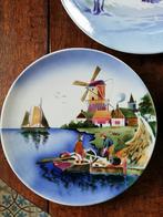 3 kleurrijke art deco wandborden Villeroy / Boch, Antiek en Kunst, Ophalen of Verzenden