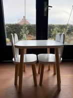 Konijnen peuterstoeltjes met tafeltje wit Petit Amelie, Kinderen en Baby's, Kinderkamer | Tafels en Stoelen, Ophalen, Gebruikt