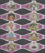 Sigarenbanden van de Efteling, Washington EFT1-10 paars-wit, Ophalen of Verzenden, Nieuw, Sigarenbandjes