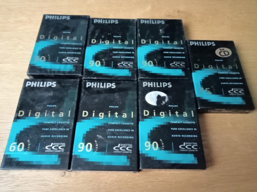 DCC'S 90 - 75 -  60 minuten, Cd's en Dvd's, Cassettebandjes, Ophalen of Verzenden, Zo goed als nieuw, Overige genres, 2 t/m 25 bandjes