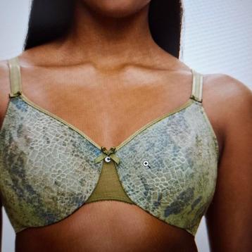 NIEUWE Groene beugelbh Chantelle Magnifique 85 E (Python) beschikbaar voor biedingen