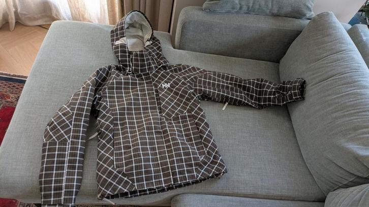 Helly Hansen Ski Jas - Ruitpatroon, Huis en Inrichting, Banken | Sofa's en Chaises Longues, Zo goed als nieuw, Stof, Ophalen