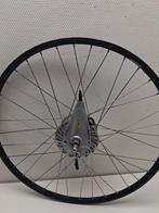 Voorwiel Motor Gazelle Innergy 5 pins, zwarte velg, Ophalen of Verzenden, Zo goed als nieuw, Algemeen, Wiel