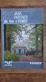 Folder 25 jaar partner de Vor en Fendt, Ophalen of Verzenden, Folder