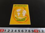 sticker sleeuwijk de wegwijzer helpt chr onderwijs madagasca, Ophalen, Zo goed als nieuw, Bedrijf of Vereniging