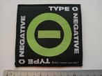 Type O Negative vrij mooie nieuwe symbol patch t280, Verzamelen, Verzenden, Nieuw, Kleding