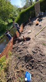 Beschoeiing Laten Plaatsen, Tuin en Terras, Schuttingen, Ophalen of Verzenden, Nieuw, Minder dan 3 meter