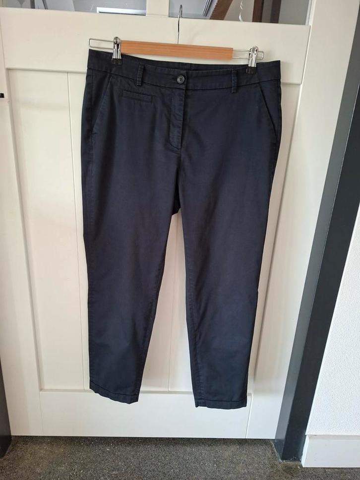 Cambio Stella pantalon zwarte broek 42 L, Kleding | Dames, Broeken en Pantalons, Zo goed als nieuw, Maat 42/44 (L), Zwart, Lang