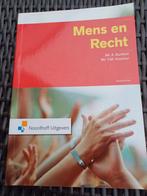 Mens en Recht studieboek - Bunthof & Visscher, Gelezen, A. Bunthof & Y.M. Visscher, Gamma, HBO