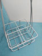 Grijs vintage tomado flessenrek, Verzamelen, Retro, Ophalen of Verzenden, Huis en Inrichting