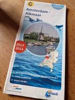 ANWB WATERKAART AMSTERDAM/ ALKMAAR, Watersport en Boten, Ophalen of Verzenden
