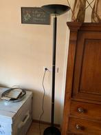 Zwarte dimbare stalamp, Huis en Inrichting, Lampen | Vloerlampen, Ophalen, Gebruikt, Metaal, 150 tot 200 cm